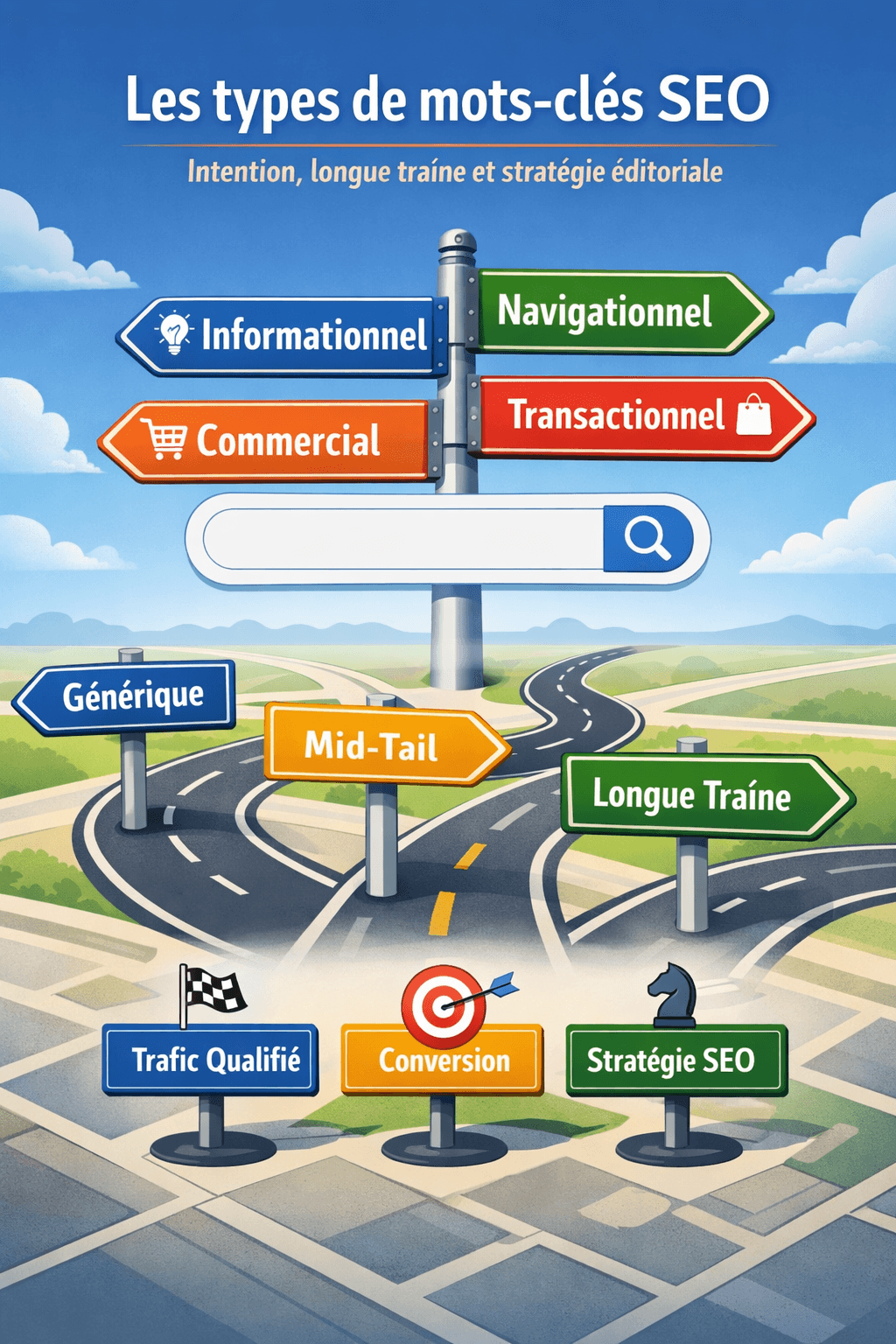 Les Types de mots-clés SEO : comment bien les choisir ?
