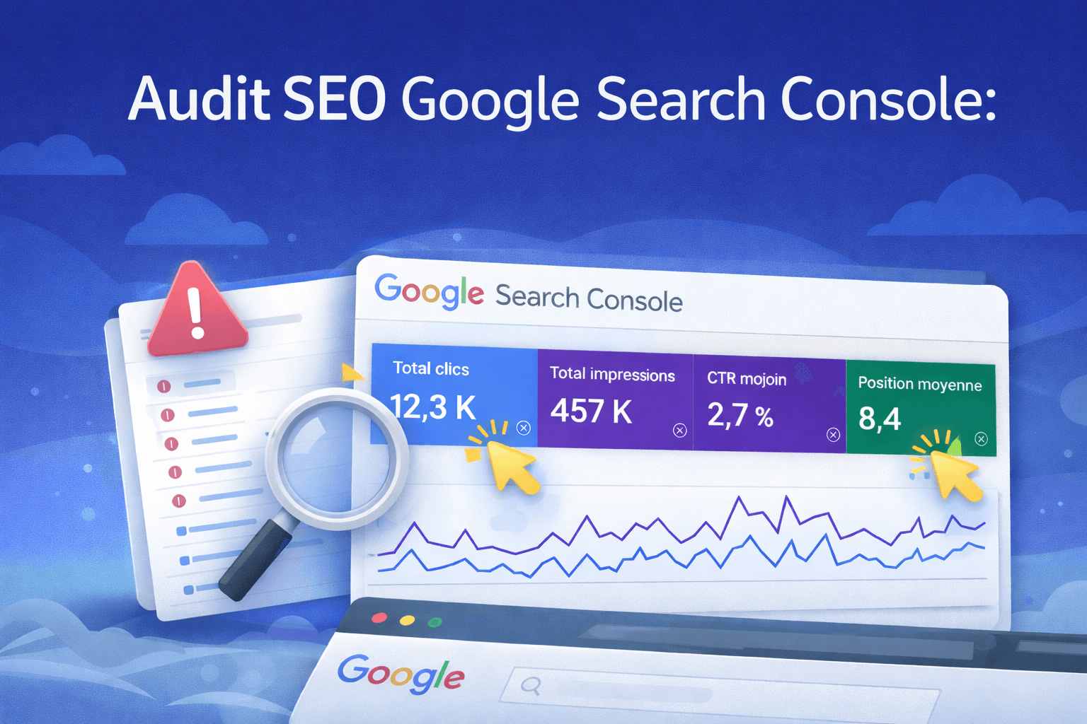 Audit SEO Google : reprenez vos clics avec Search Console