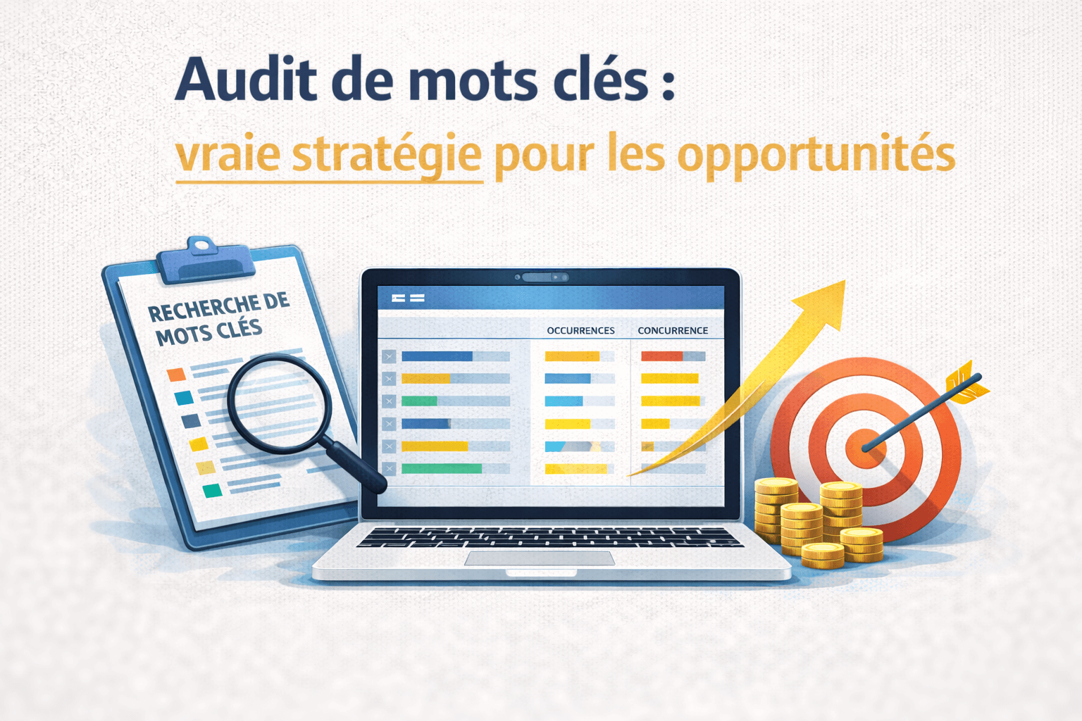Audit de mots clés : repérez vos opportunités SEO