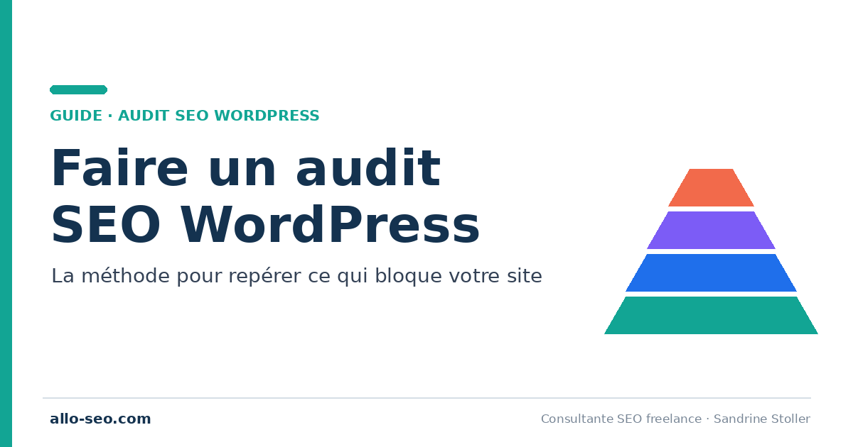 Faire un audit SEO WordPress : la méthode pour repérer ce qui bloque votre site