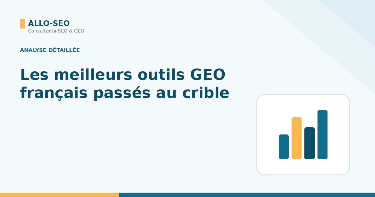 Analyse des outils GEO français Qwairy, Meteoria, Hikoo et Cockpyt AI