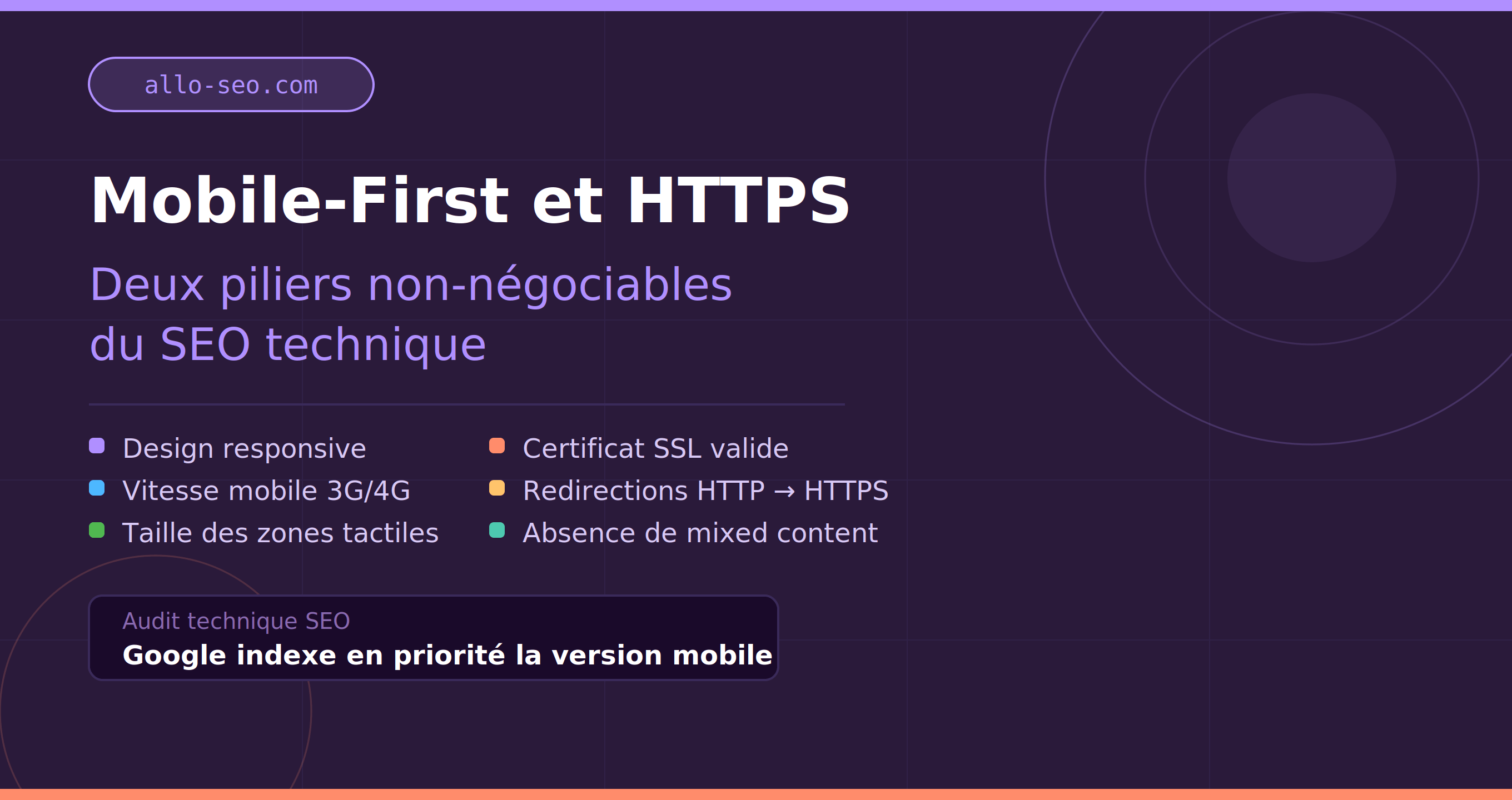 Optimisation mobile-first HTTPS SEO technique - audit - allo-seo.com